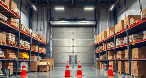 courier delivery safety setup