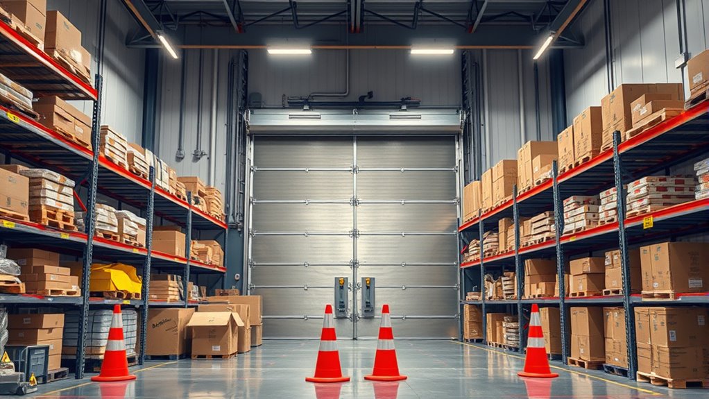 courier delivery safety setup