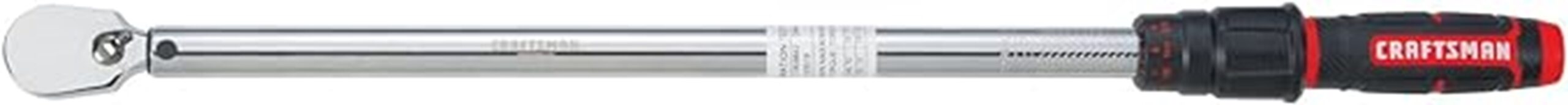 craftsman 1 2 drive torque wrench