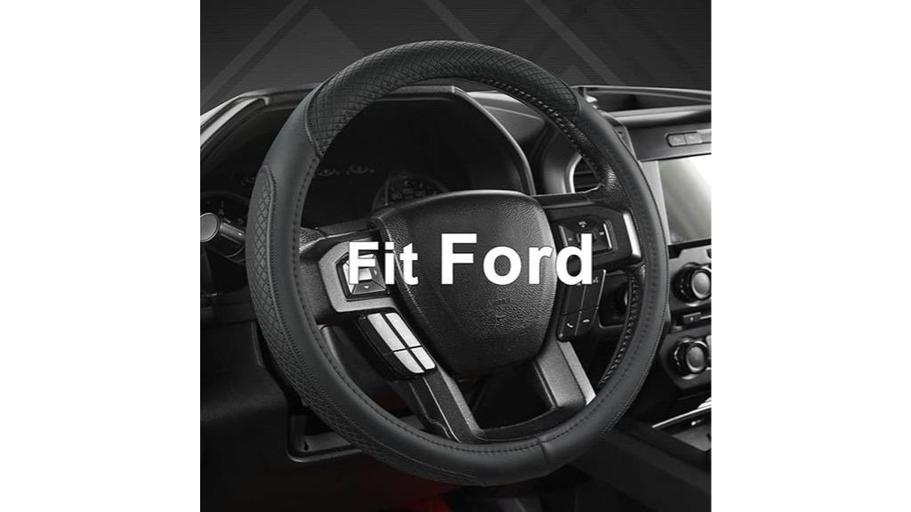 custom ford vehicle steering cover