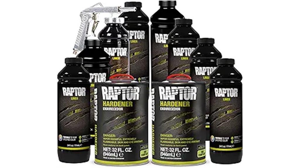 customizable spray on bed liner