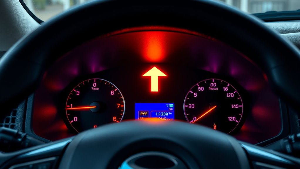 dash warning light responses