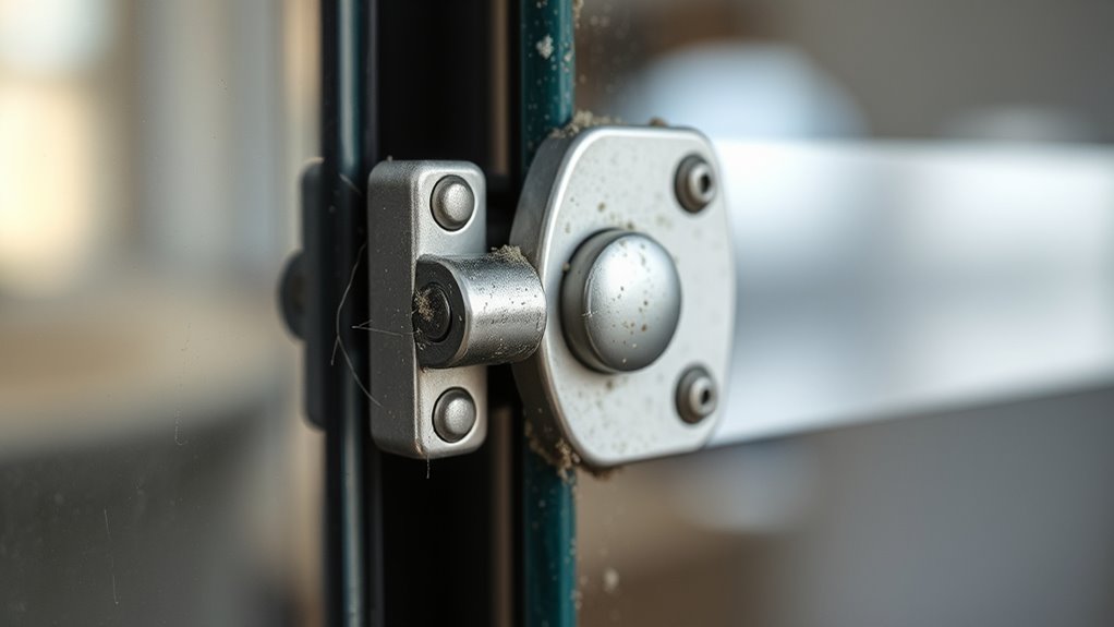 debris causes lock jams