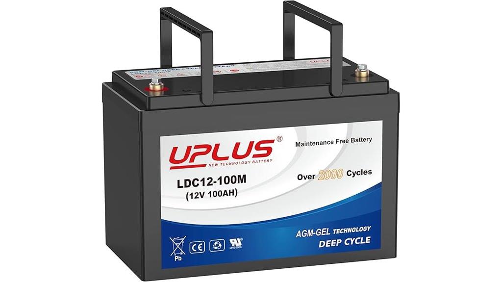 deep cycle 12v battery