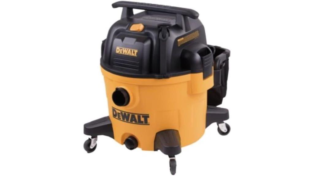 dewalt 9 gallon wet vacuum
