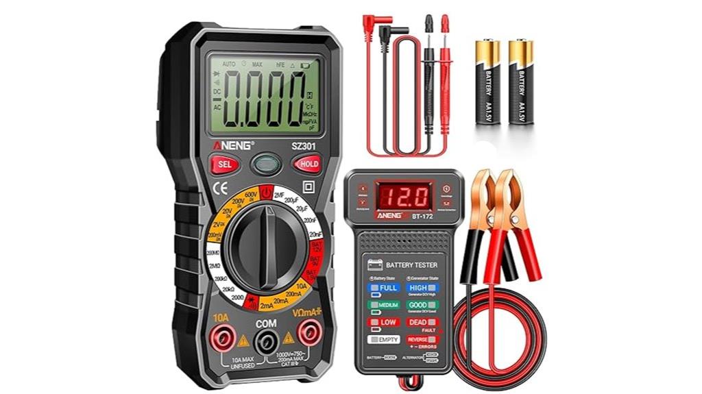 digital car battery tester