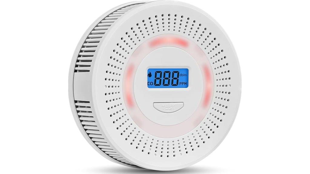 digital carbon monoxide alarm
