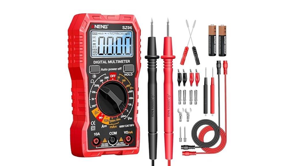 digital multimeter tester device