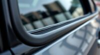 door seal and mirror adjustment