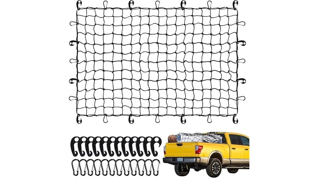 durable pickup truck cargo net