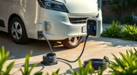 e transit home charging