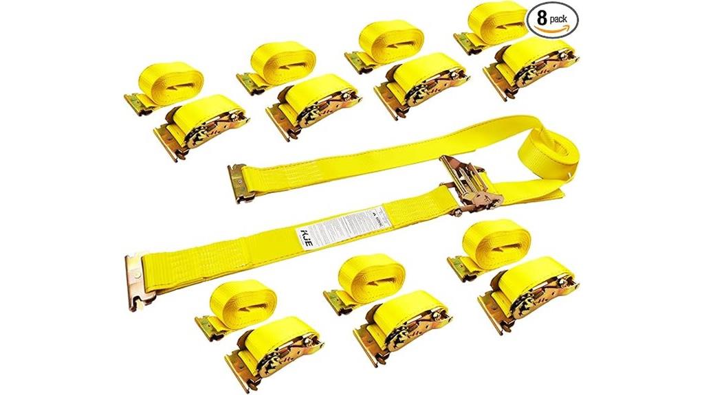 eight pack cargo straps