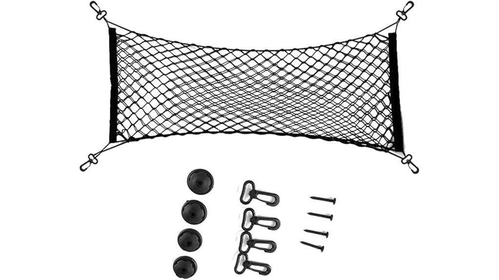 elastic cargo net organizer