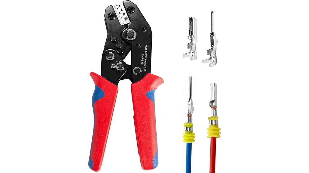 electrical connector crimping tool