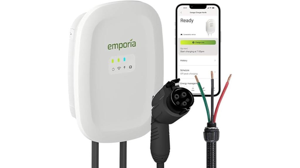 emporia wifi j1772 charger