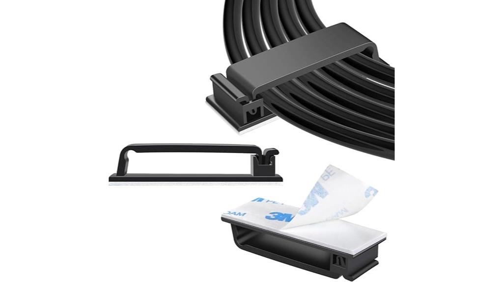 fifty cable management clips