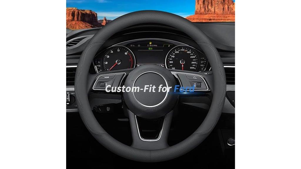 fits ford leather wheel