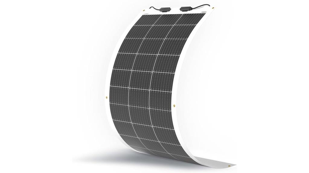 flexible 100w marine solar