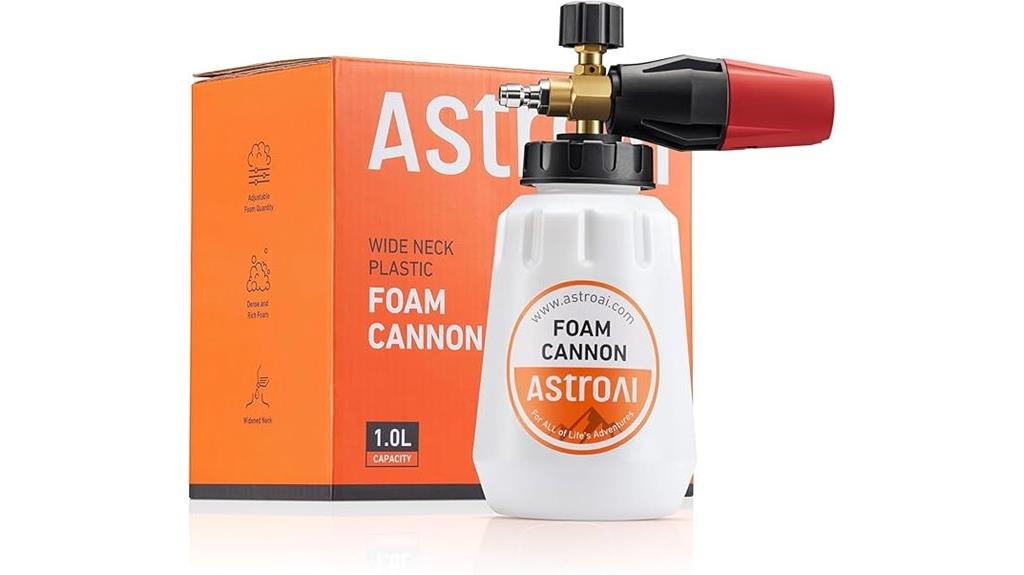 foam cannon for pressure