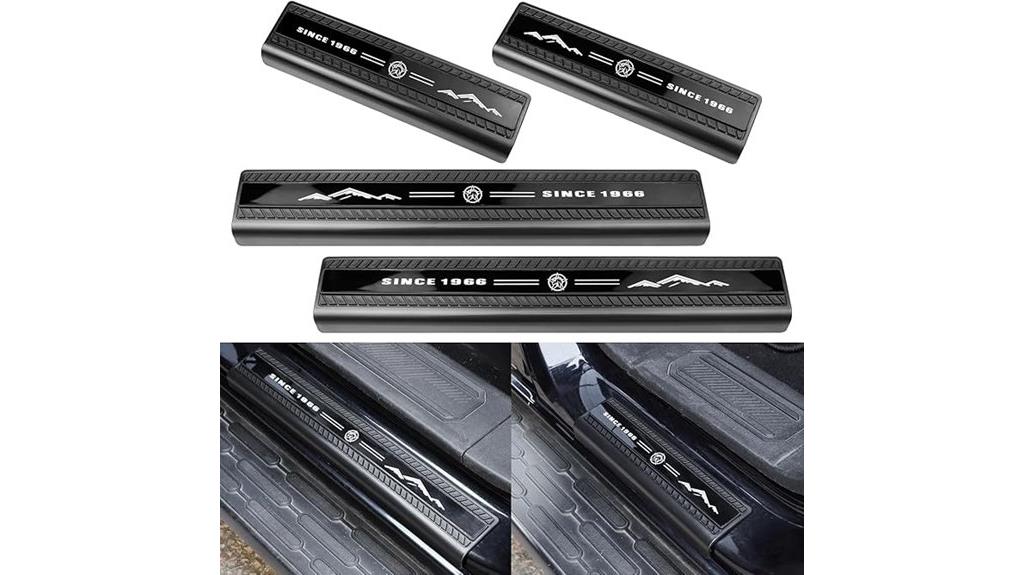 ford bronco door sill guards