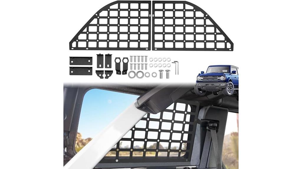 ford bronco rear storage
