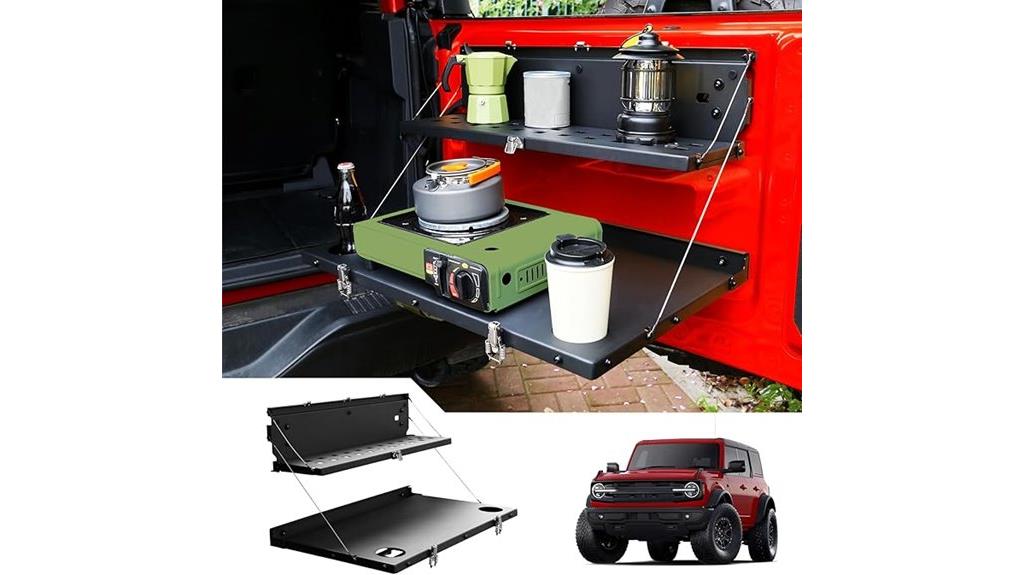 ford bronco tailgate table