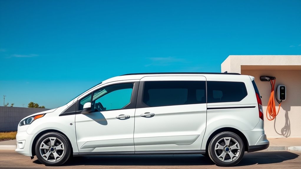 ford e transit charging methods