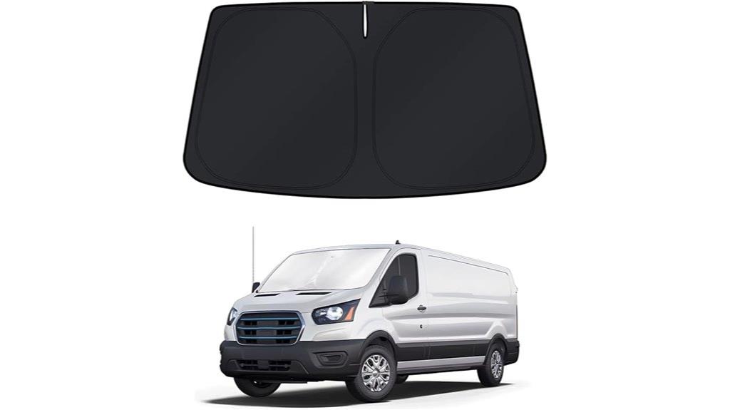 ford e transit sunshade