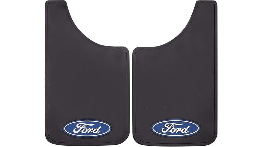 ford oval mud guards