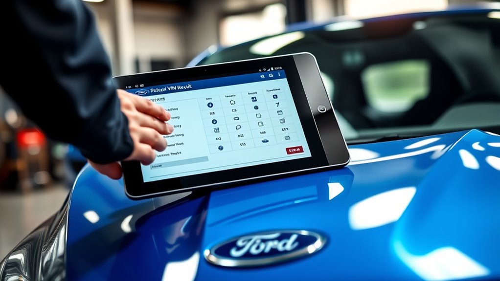 ford recall vin verification