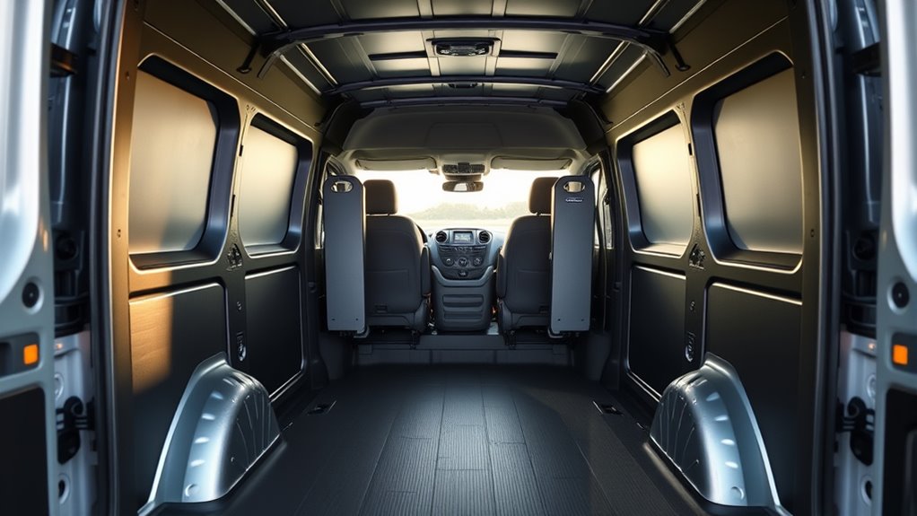 ford transit cargo divider options