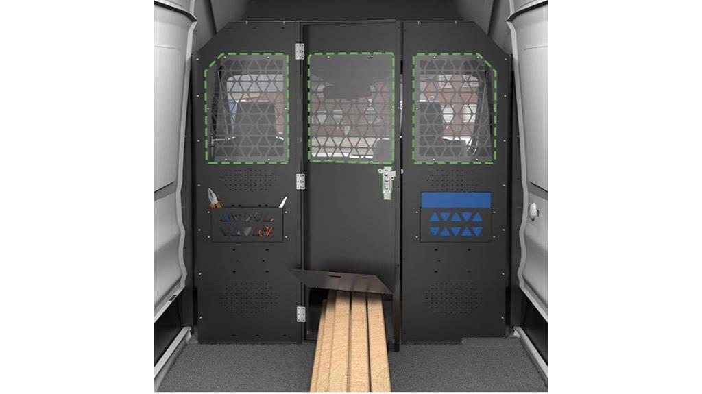 ford transit cargo van partition