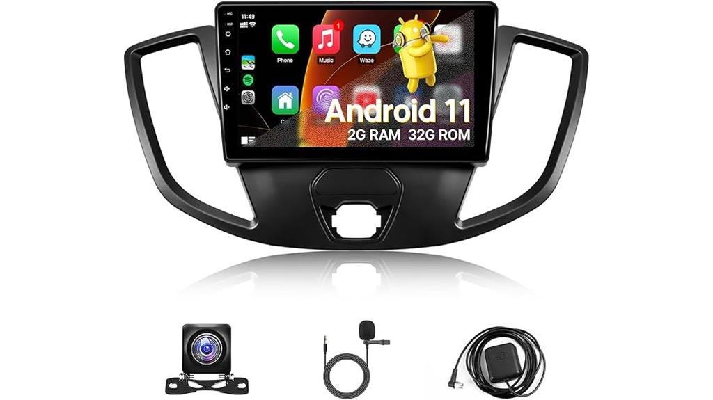 ford transit carplay android auto