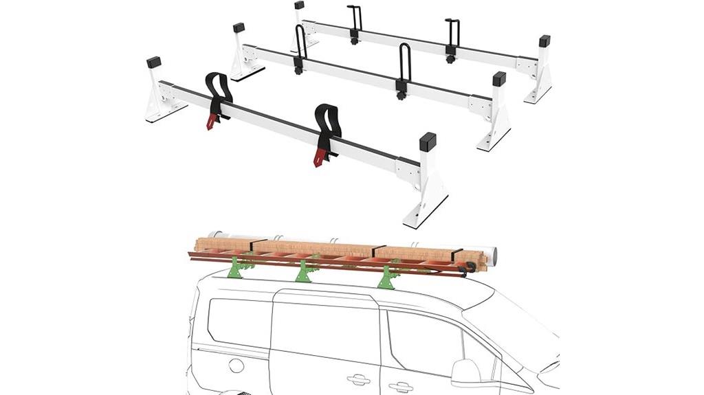 ford transit connect ladder rack