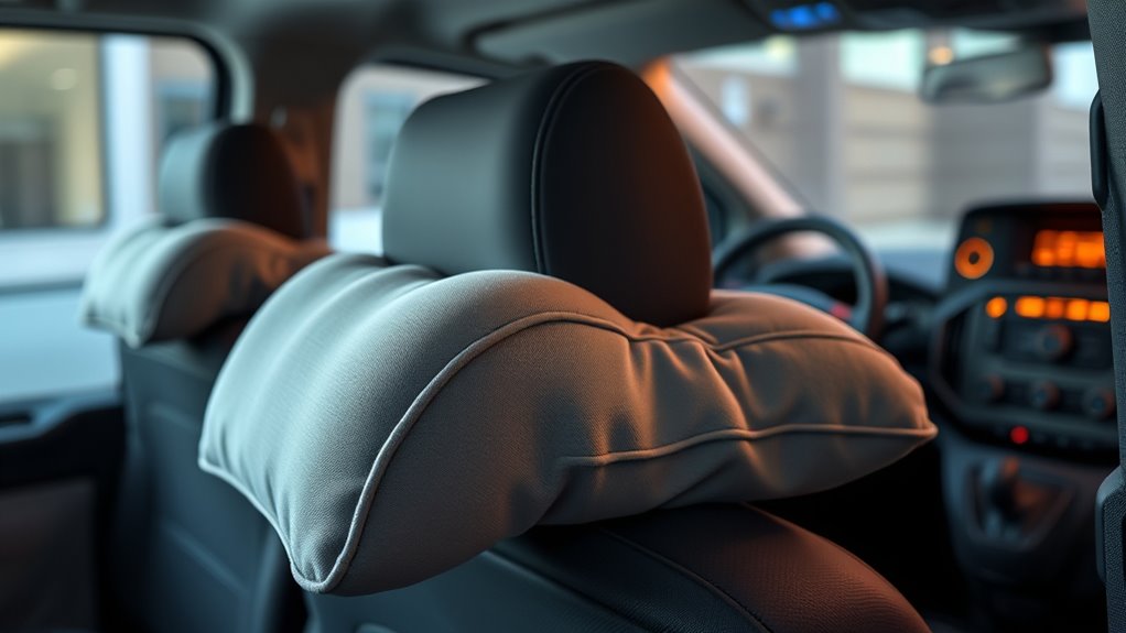ford transit headrest comfort