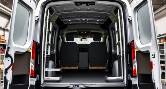 ford transit rear ladder options