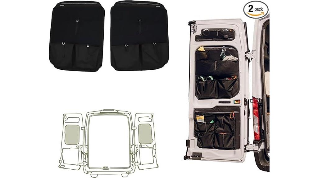 ford transit rear storage