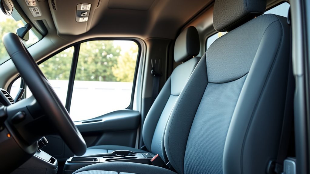 ford transit seat gap fillers