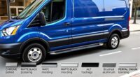 ford transit side molding options