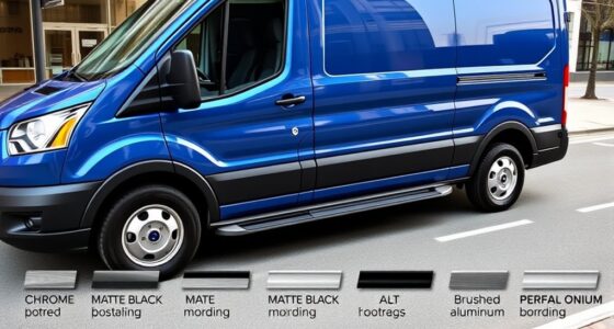 ford transit side molding options