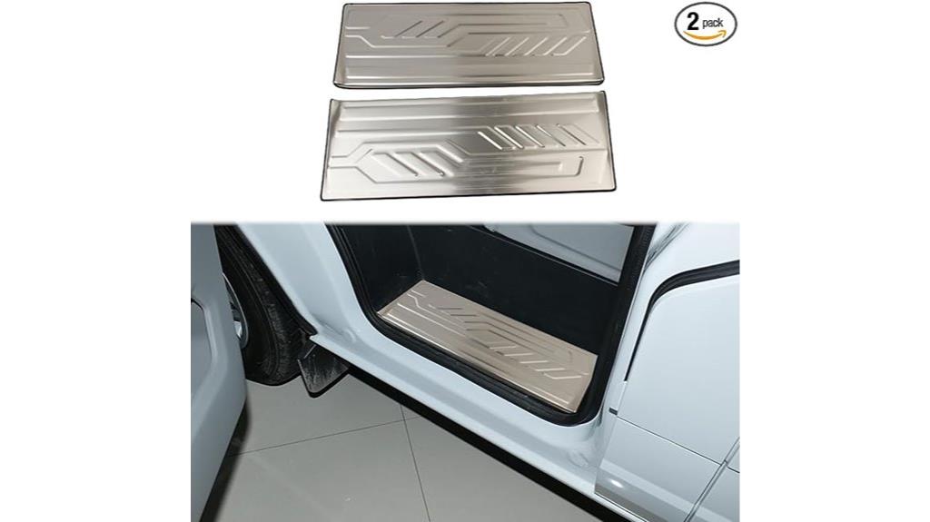 ford transit silver sill guards
