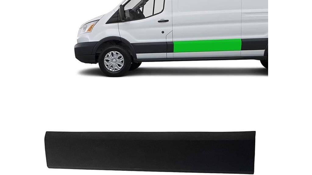 ford transit sliding door molding