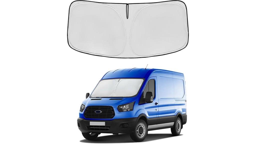 ford transit sun shade