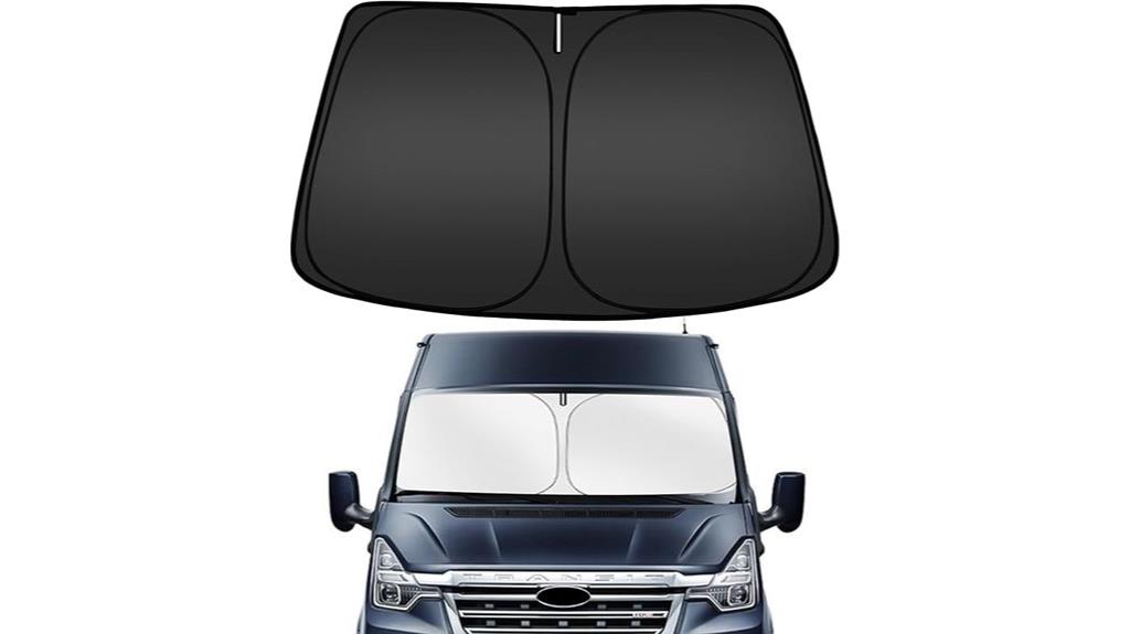 ford transit sun shade