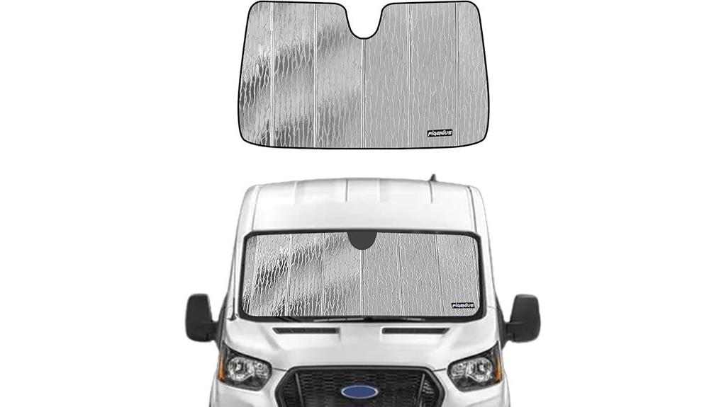 ford transit sun shade