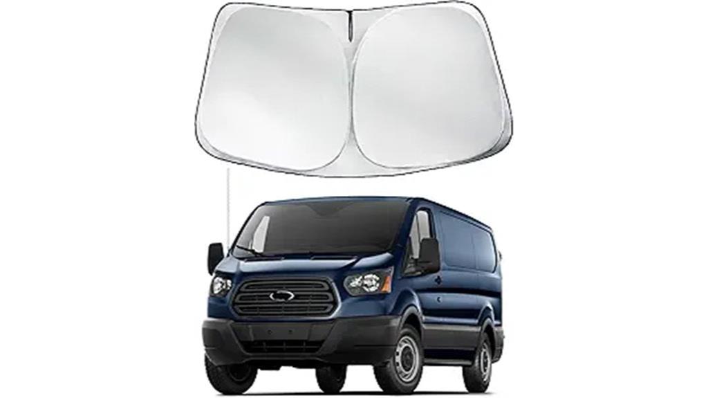 ford transit sun shade