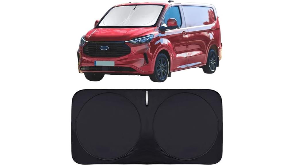 ford transit sunshade custom fit