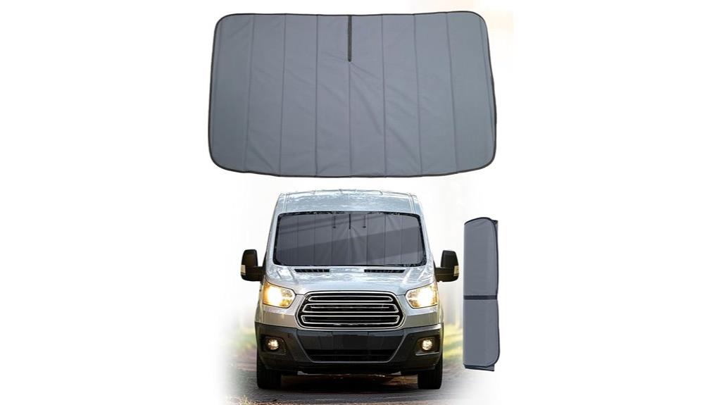 ford transit windshield insulation