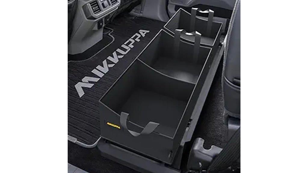ford truck seat storage