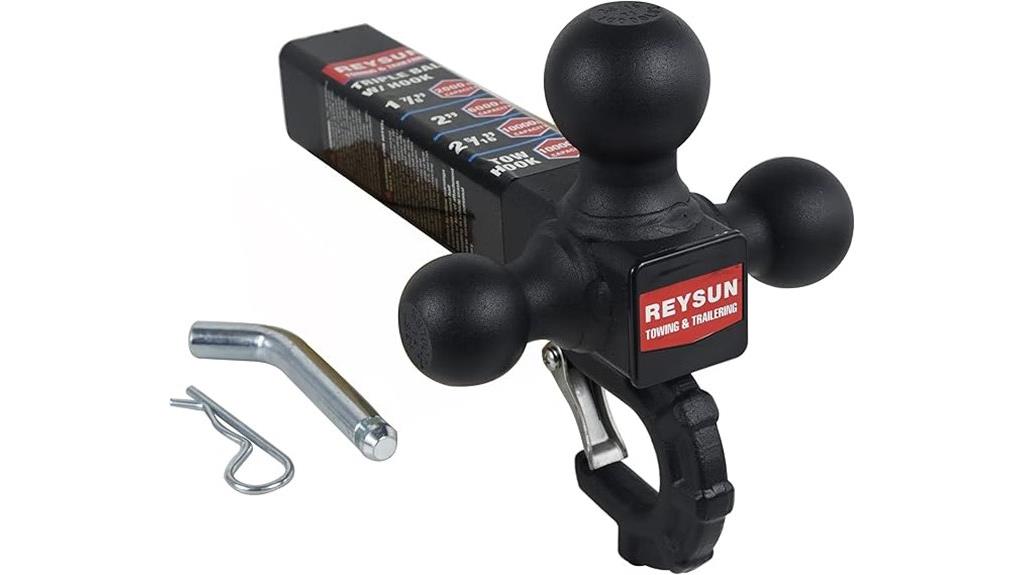 forged tri ball trailer hitch